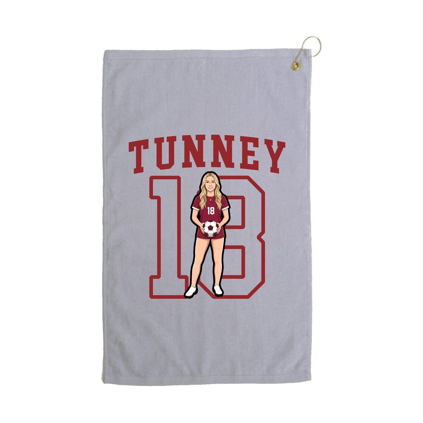 Golf Towel — Shirsey in Grey