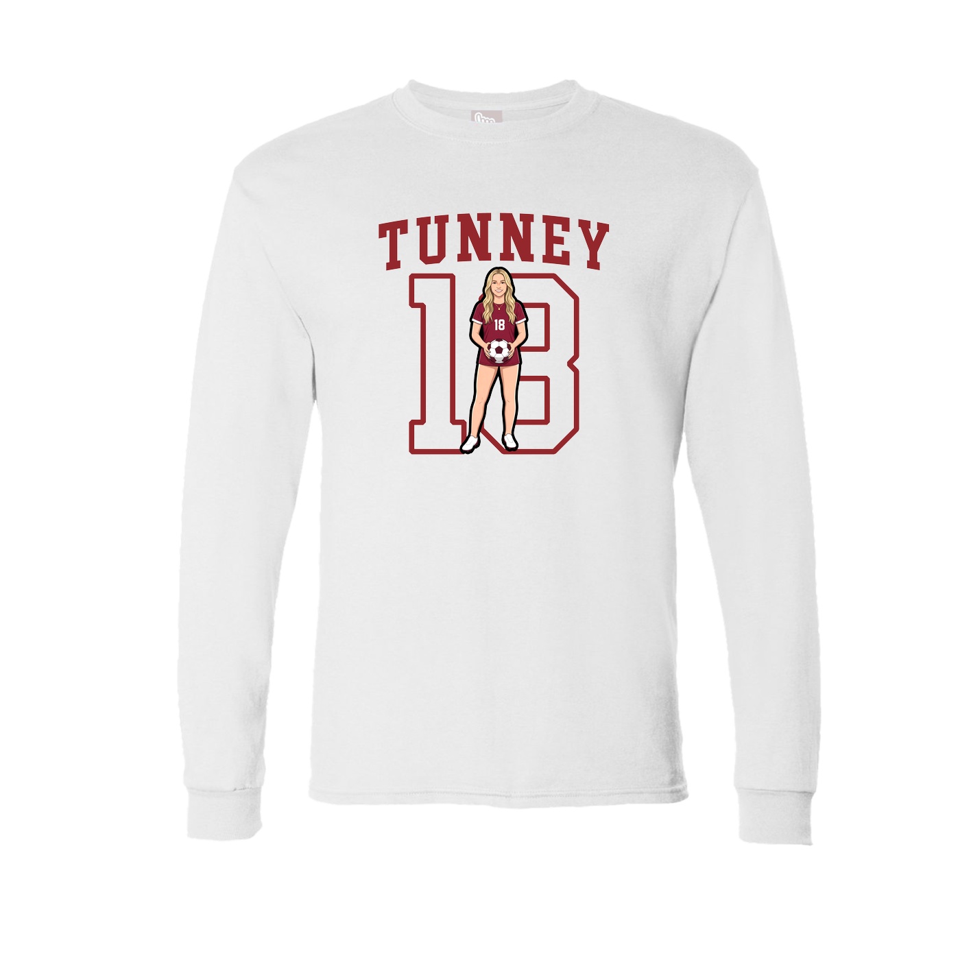 Long Sleeve Tee — Shirsey in White