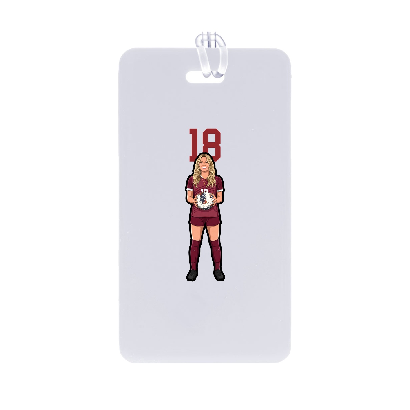 Bag Tag — Number Top in Classic