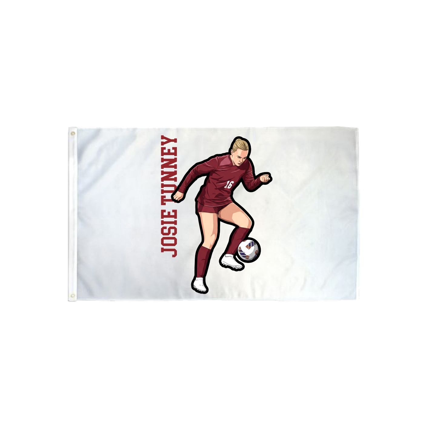 3x5 Flag — Name Vertical in Classic