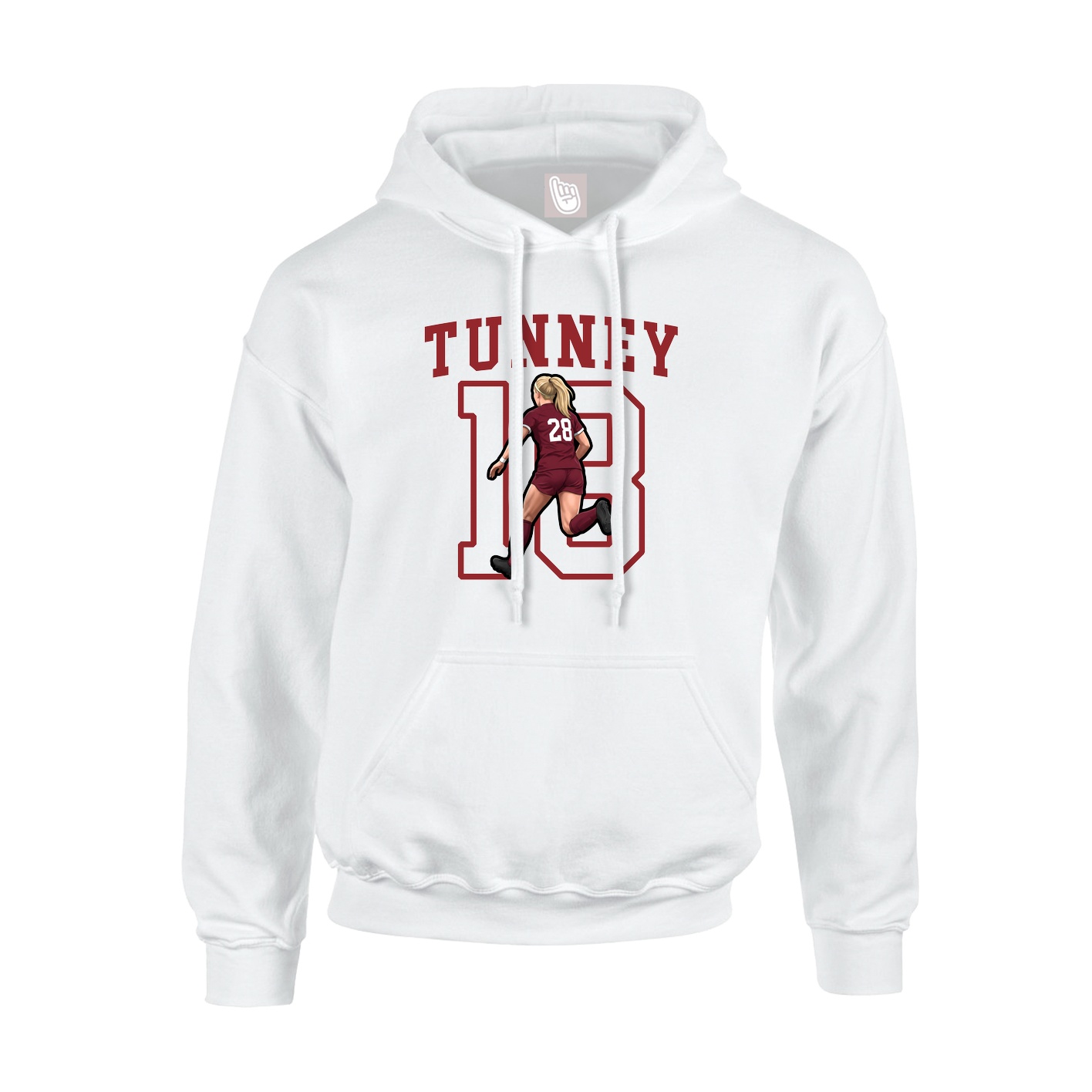 Youth Hoodie — Shirsey in White