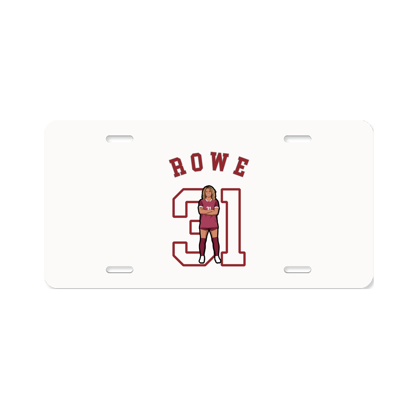 License Plate — Shirsey Arch in Classic