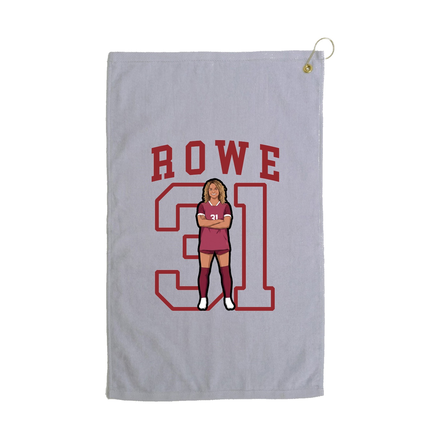 Golf Towel — Shirsey in Grey