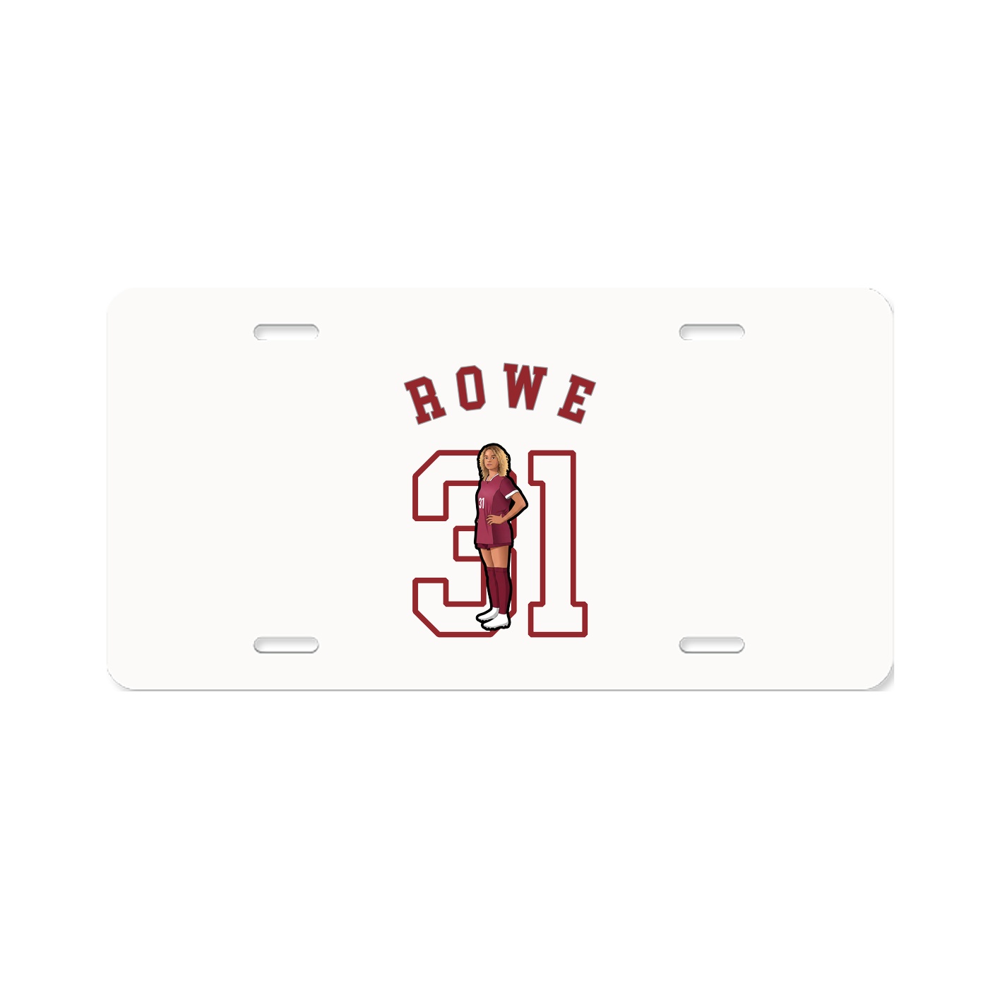 License Plate — Shirsey Arch in Classic