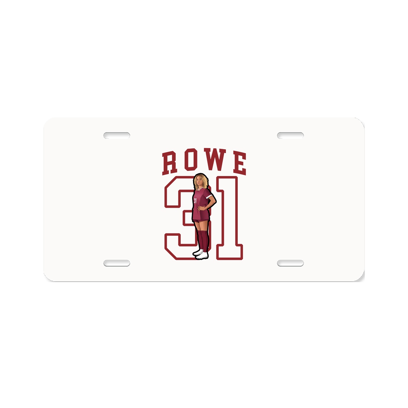 License Plate — Shirsey in Classic