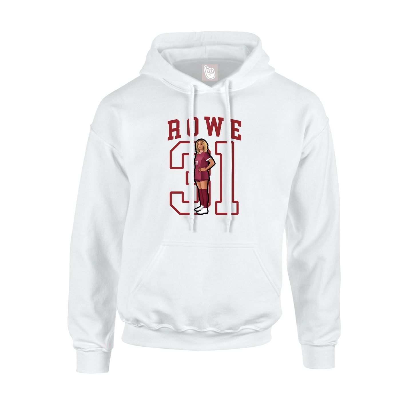 Youth Hoodie — Shirsey in White