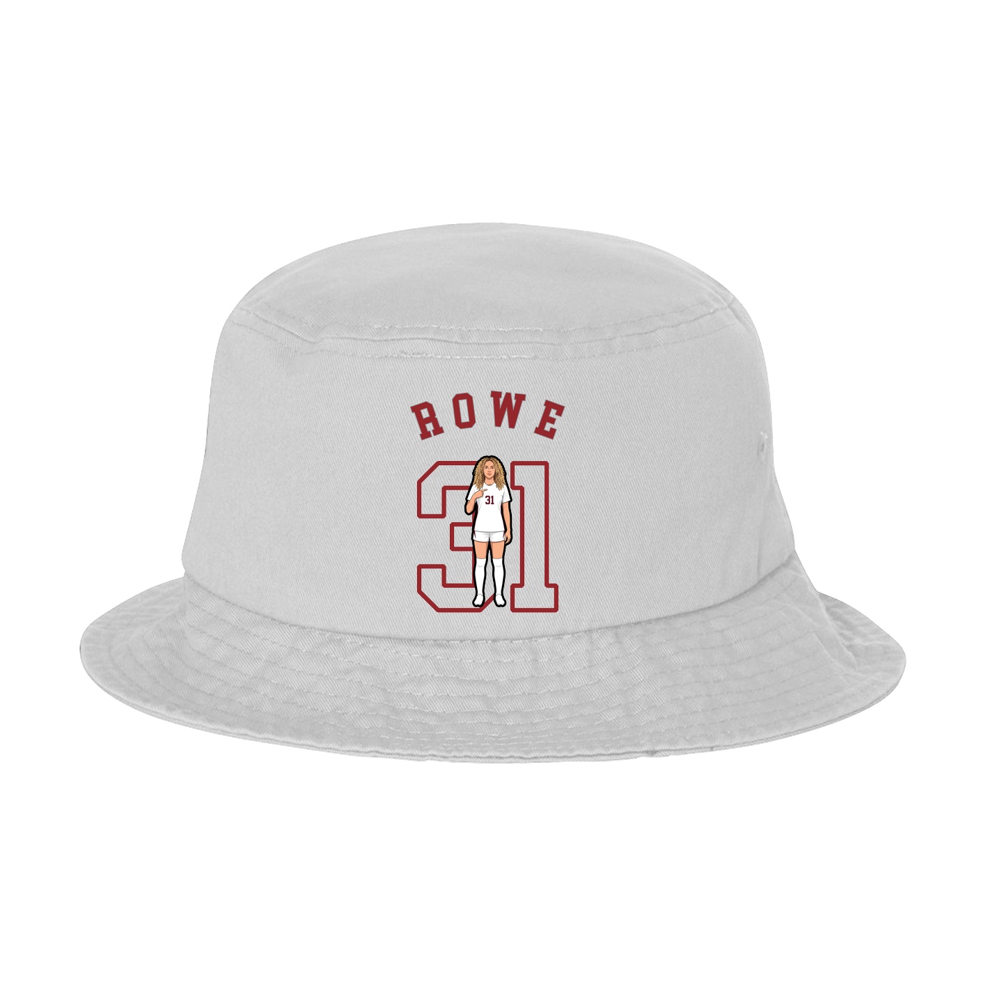 Bucket Cap — Shirsey Arch in White