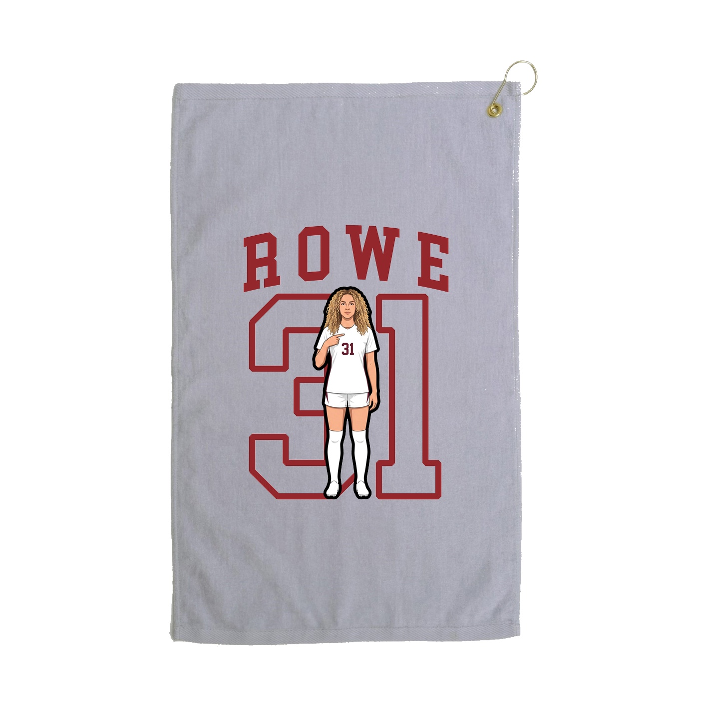 Golf Towel — Shirsey in Grey