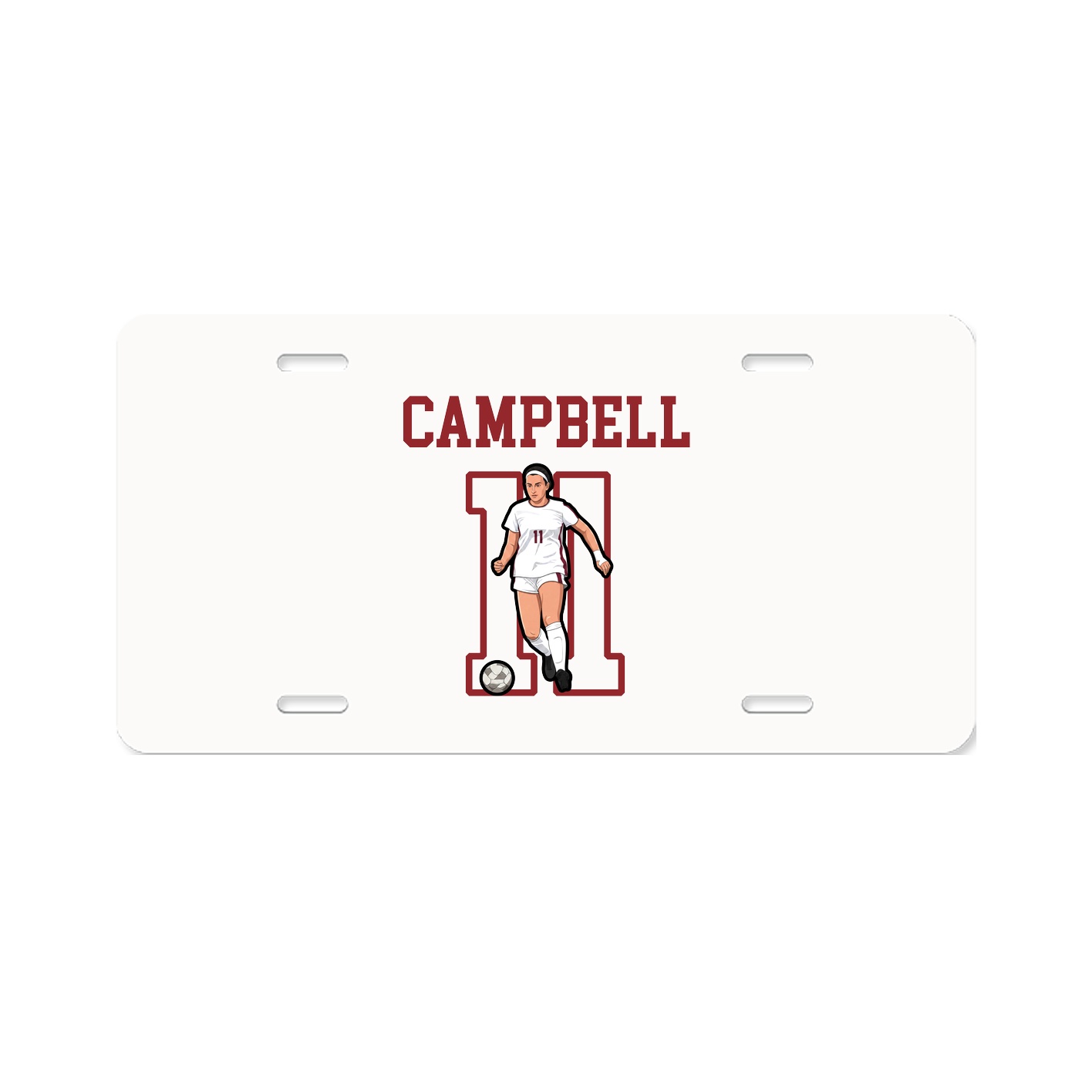 License Plate — Shirsey in Classic