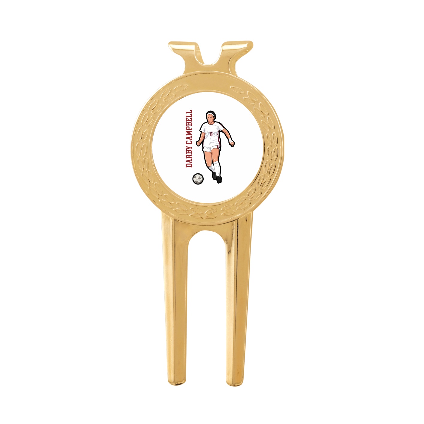 Divot Tool with Ball Marker — Name Vertical in Classic