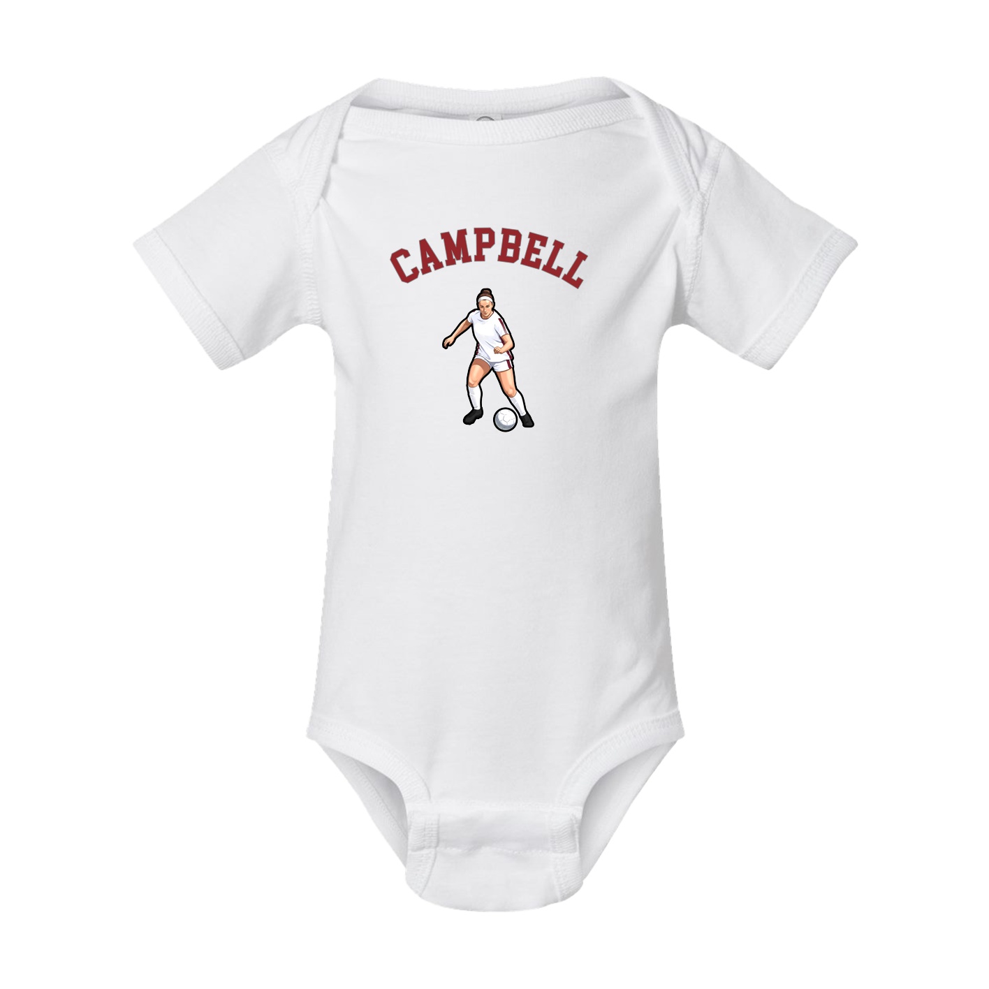 Baby Onesie — Shirsey Arch in White