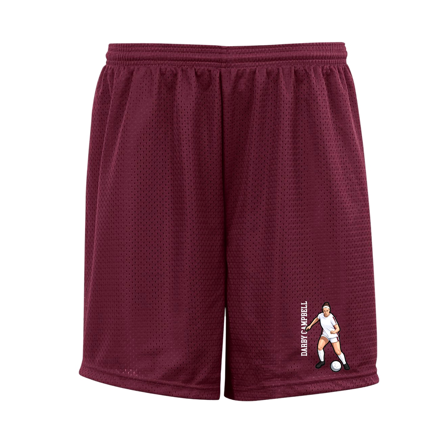 Shorts — Name Vertical in Cardinal