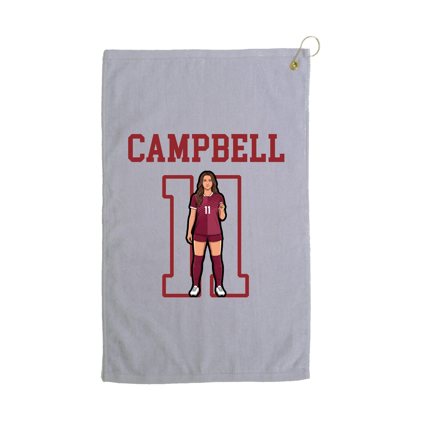 Golf Towel — Shirsey in Grey