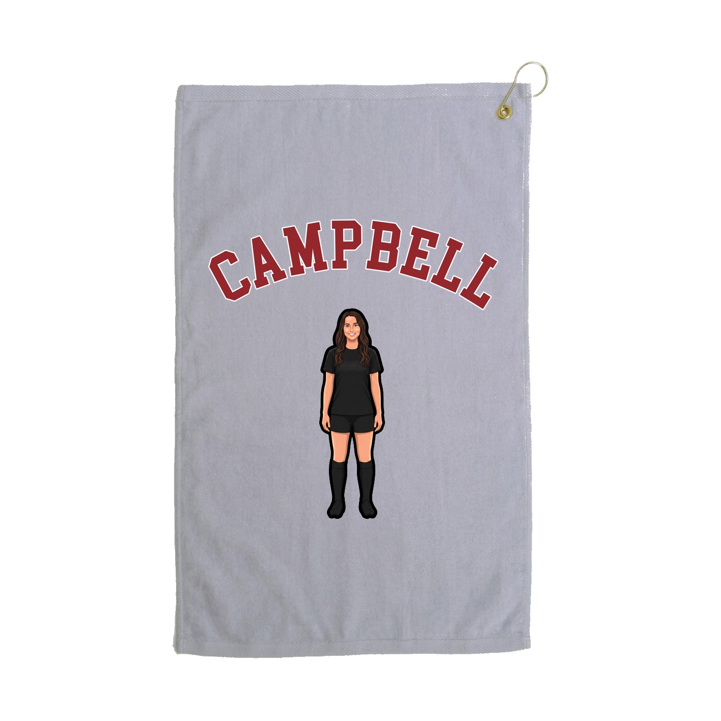 Golf Towel — Shirsey Arch in Grey