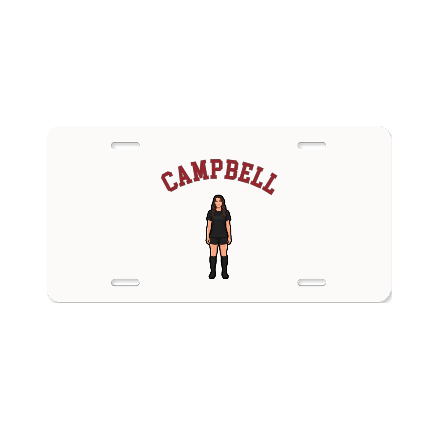 License Plate — Shirsey Arch in Classic