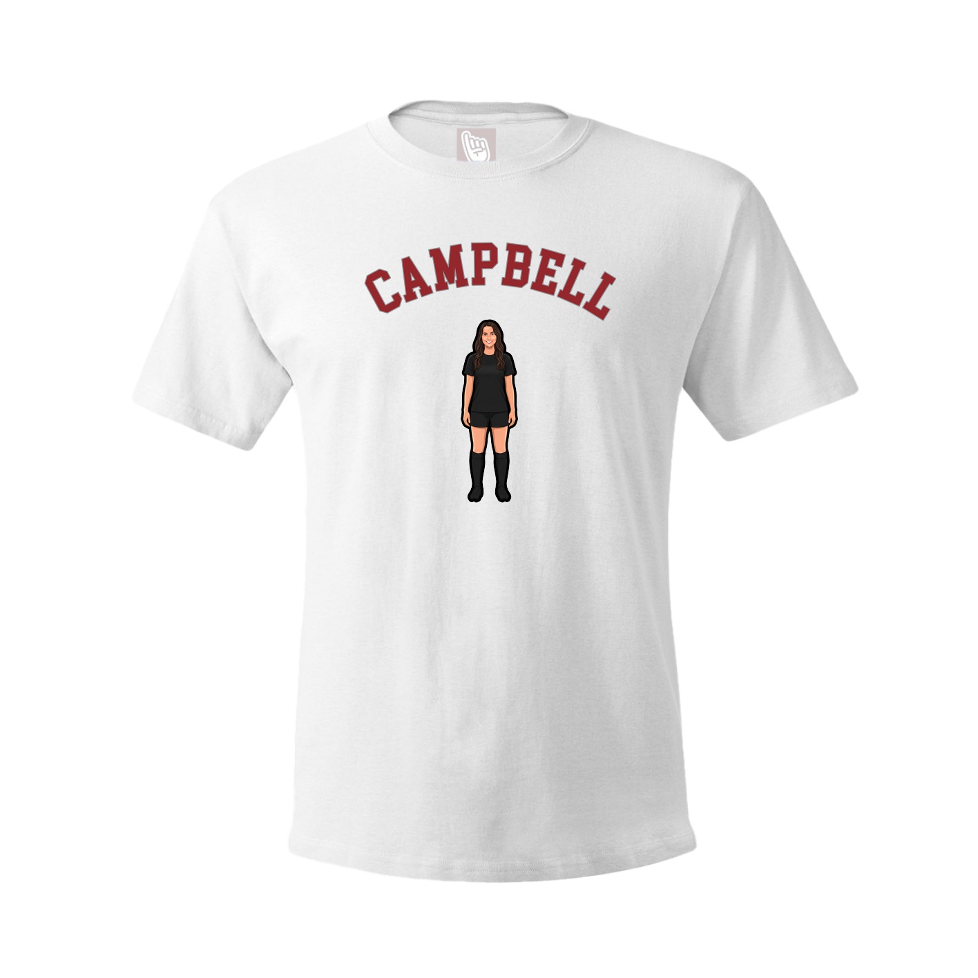 Tee — Shirsey Arch in White