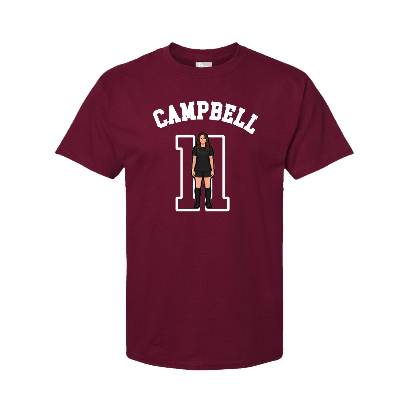 Youth Tee — Shirsey Arch in Cardinal