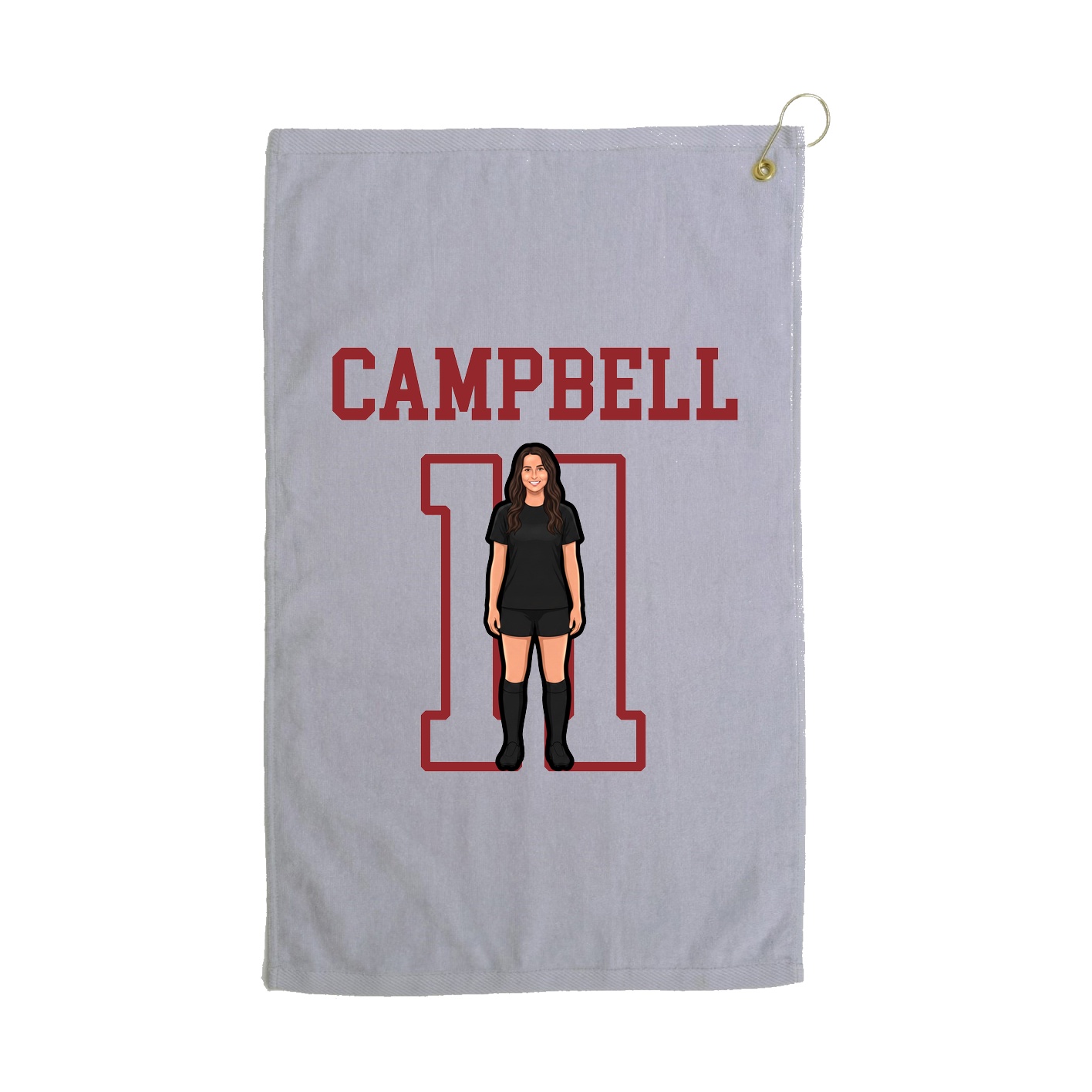 Golf Towel — Shirsey in Grey