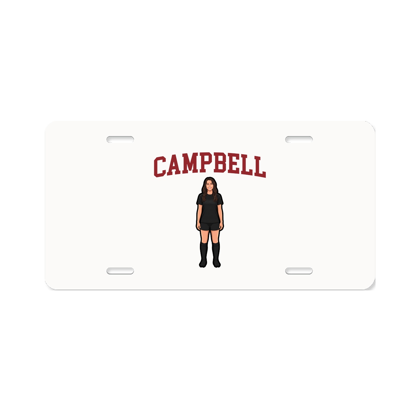 License Plate — Shirsey in Classic