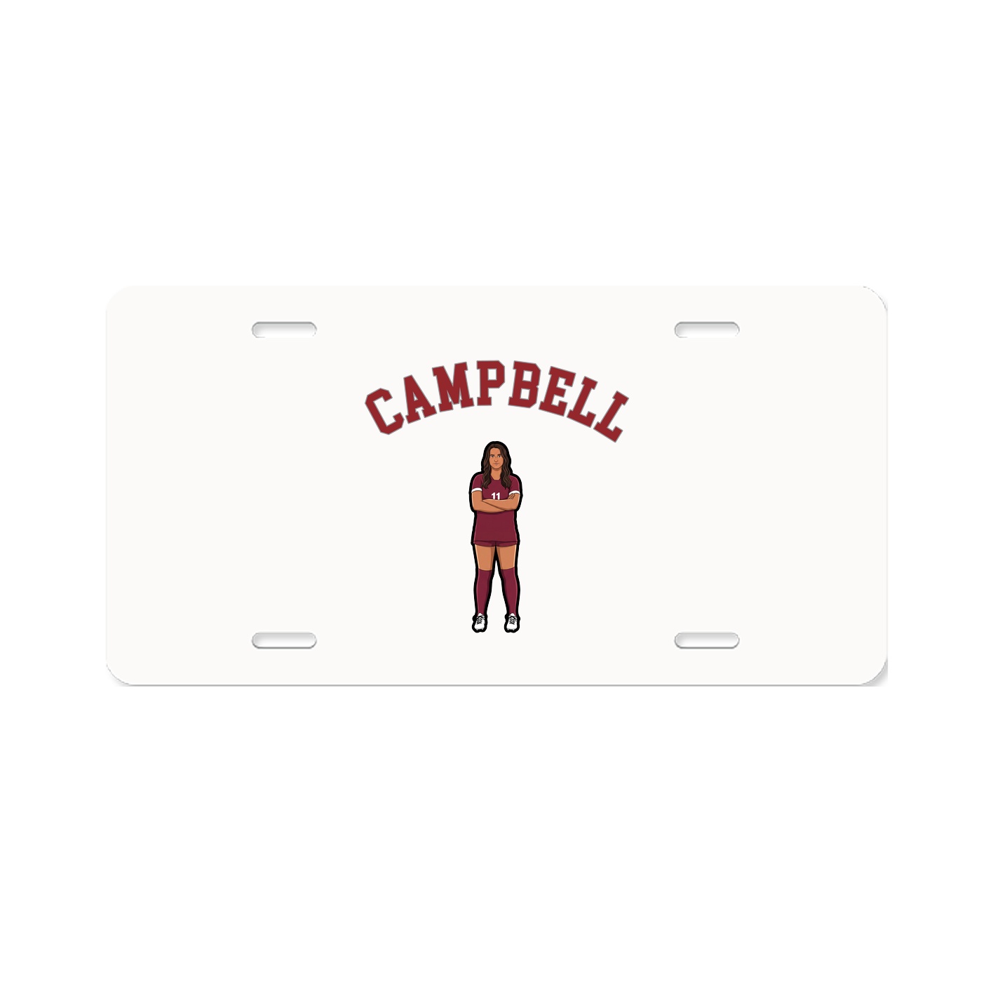 License Plate — Shirsey Arch in Classic