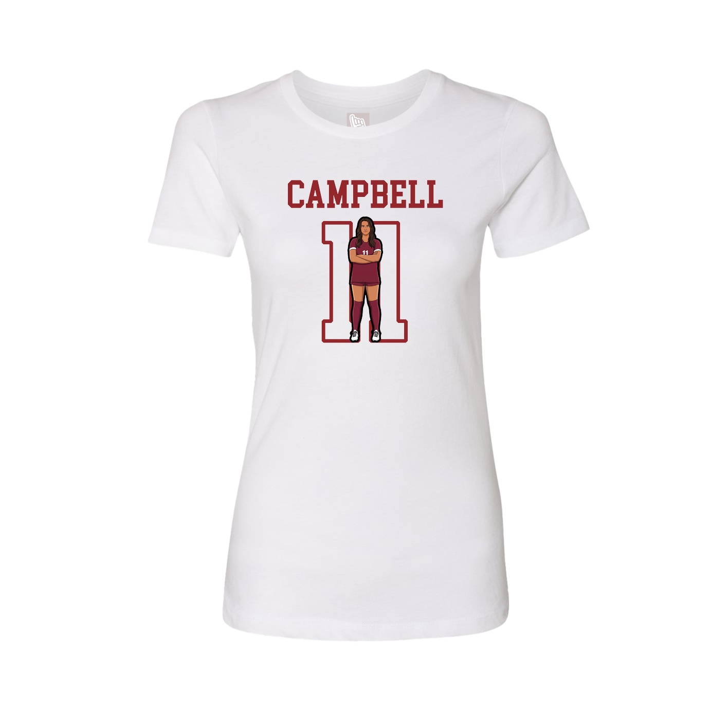 Fitted Women's Tee — Shirsey in White