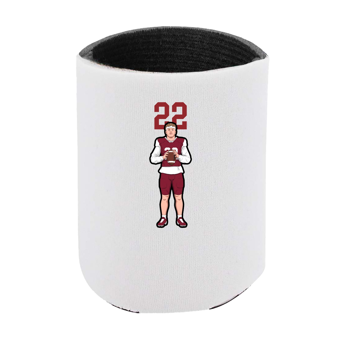 Can Holder — Number Top in White