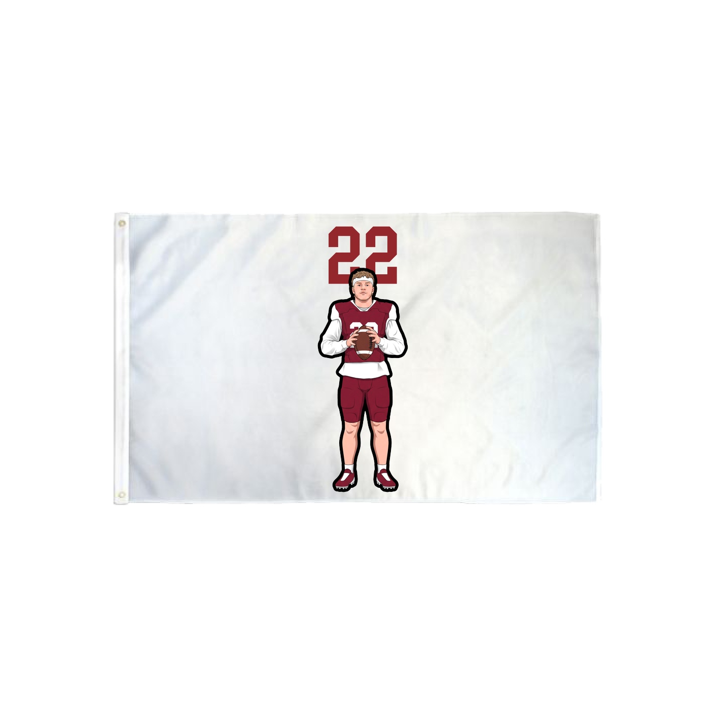 3x5 Flag — Number Top in Classic
