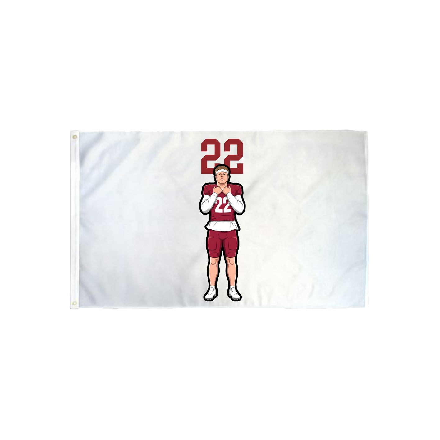 3x5 Flag — Number Top in Classic