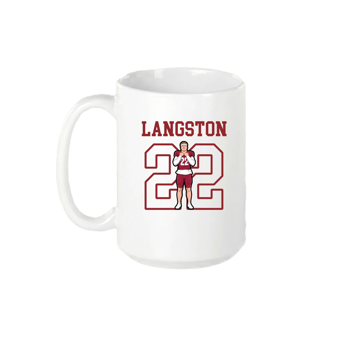 15oz Coffee Mug — Shirsey in White
