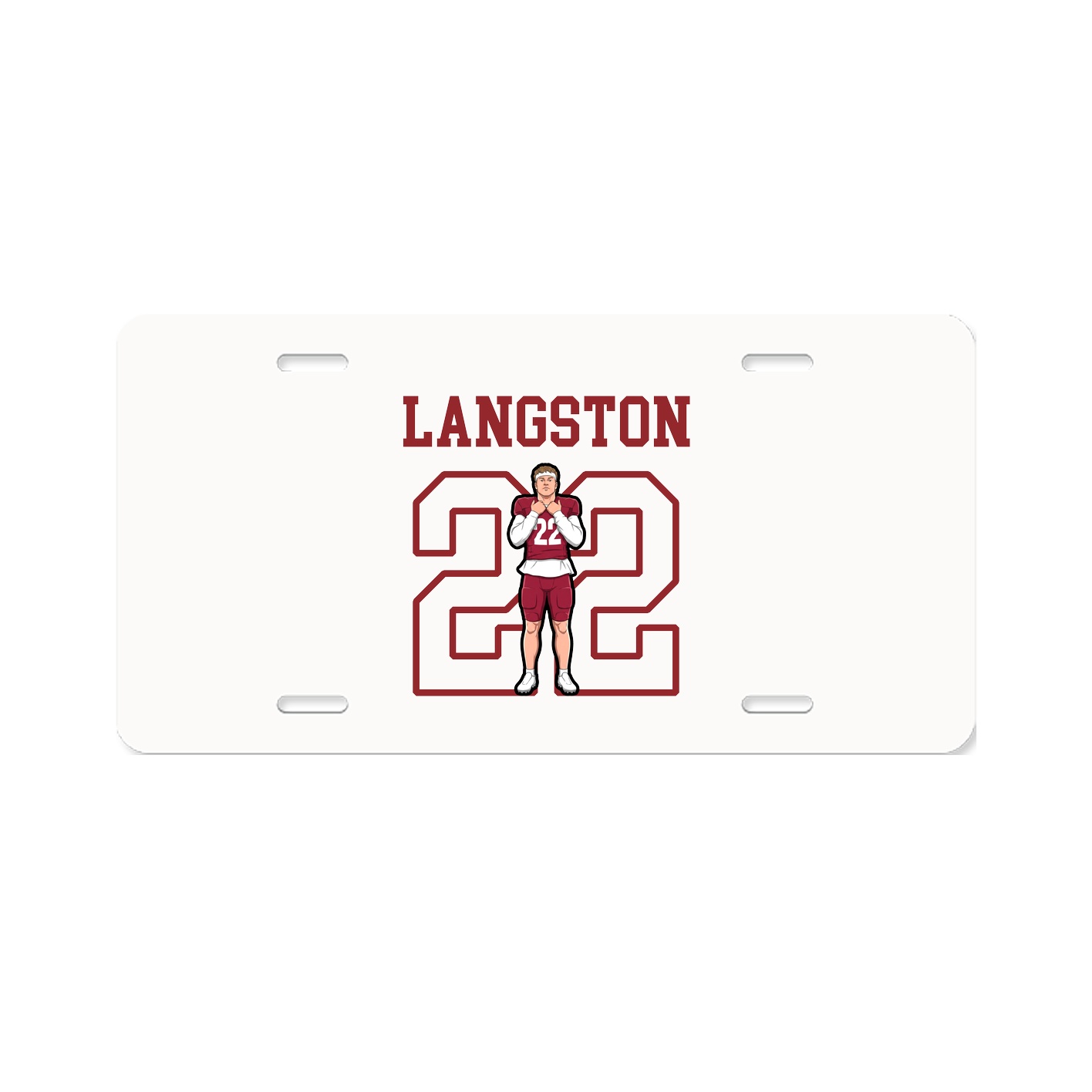 License Plate — Shirsey in Classic