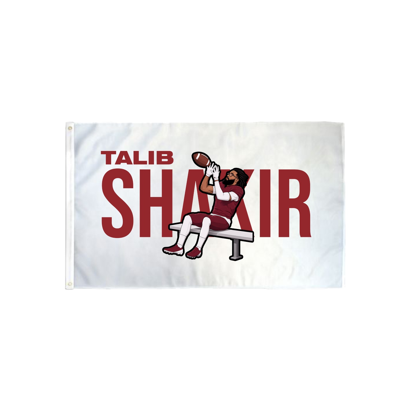 3x5 Flag — Player Name in Classic