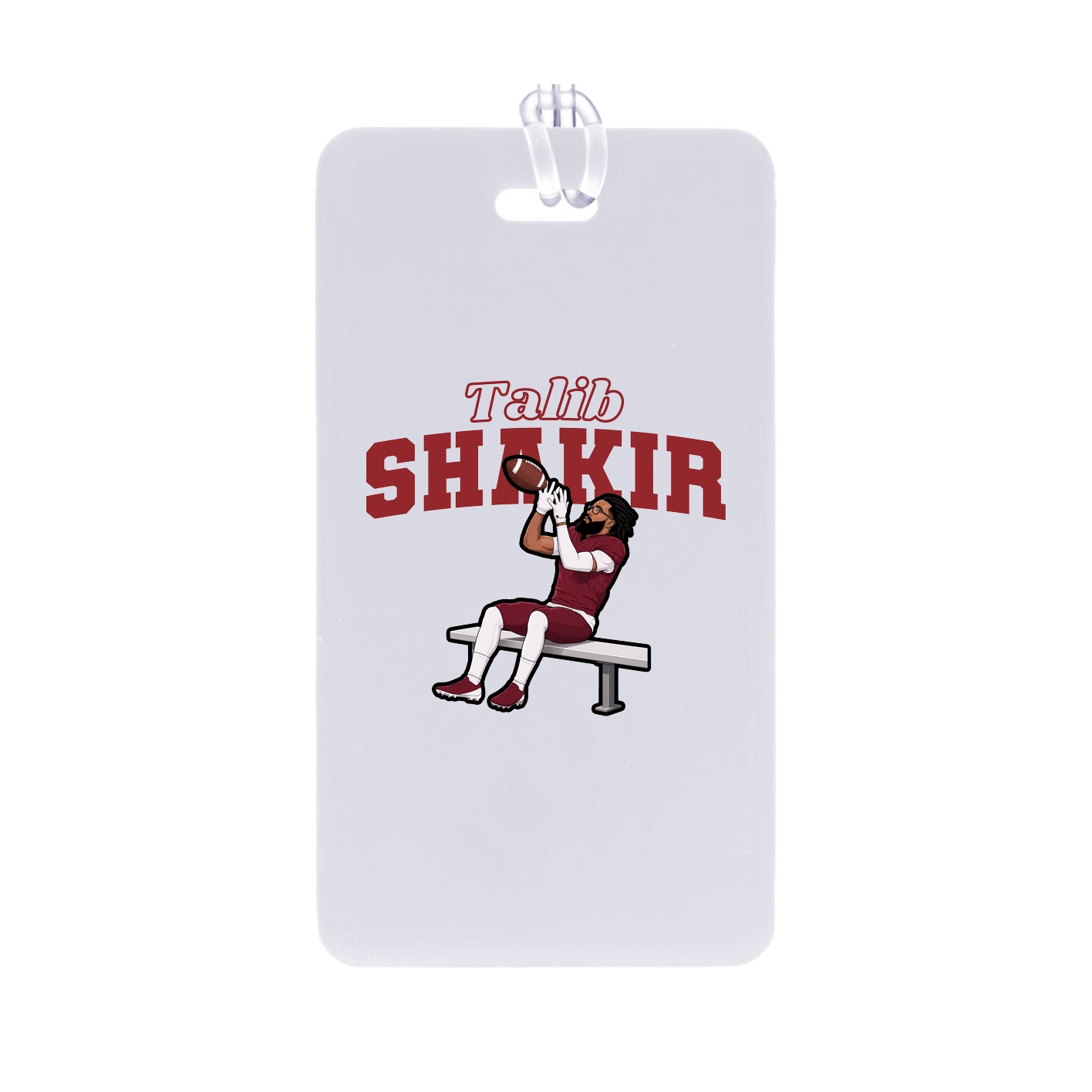 Bag Tag — Name Arch in Classic