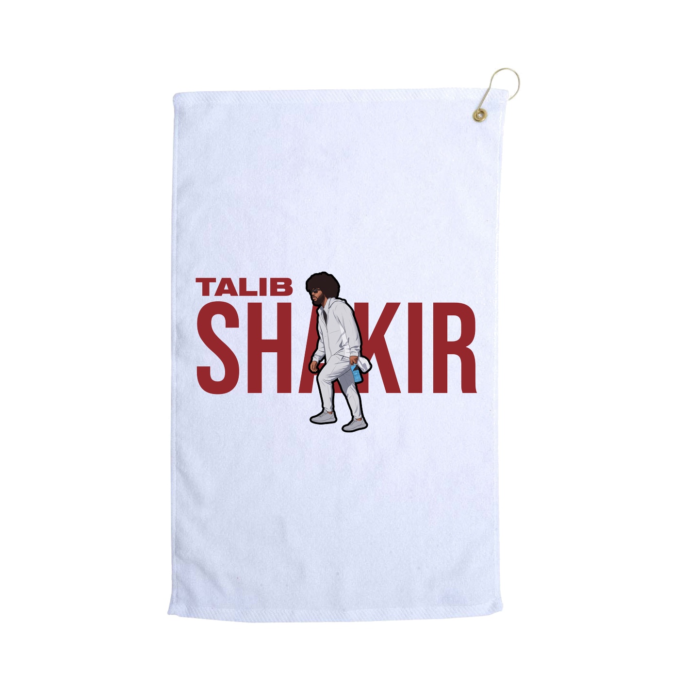 Golf Towel — Player Name in White