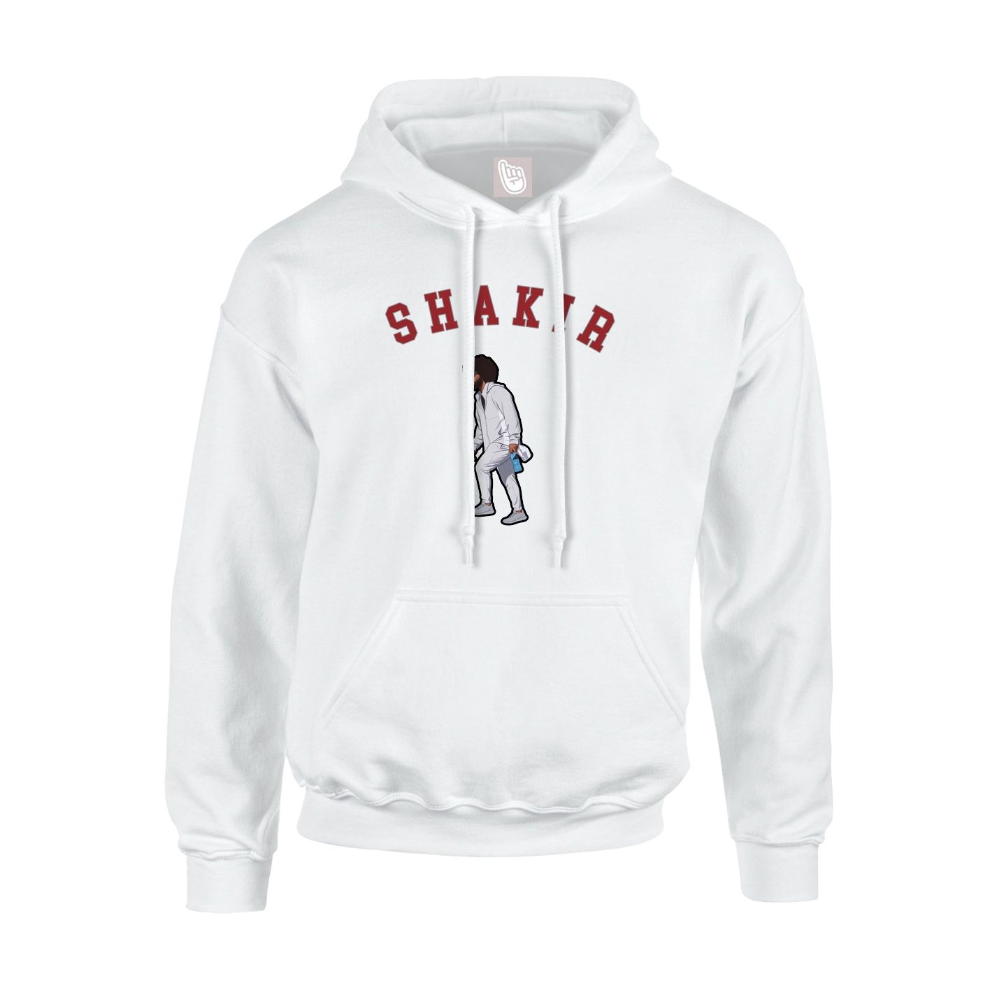 Hoodie — Shirsey Arch in White