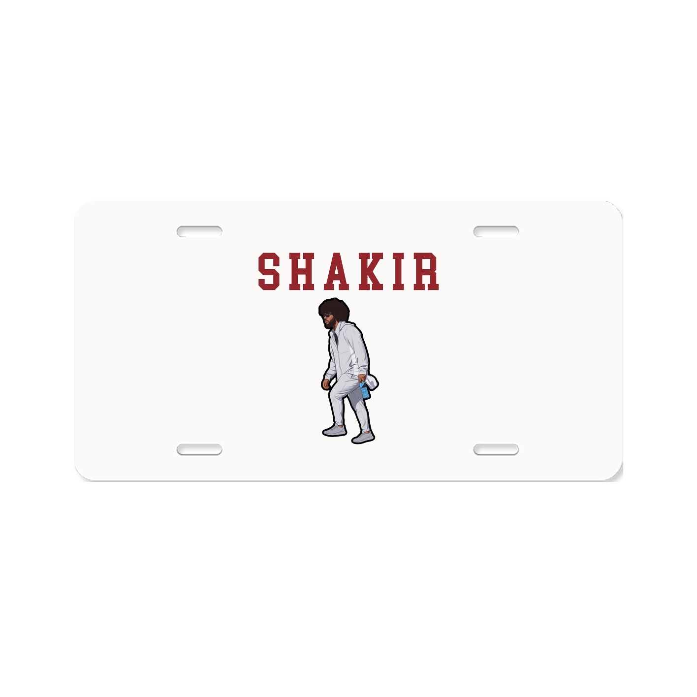License Plate — Shirsey in Classic