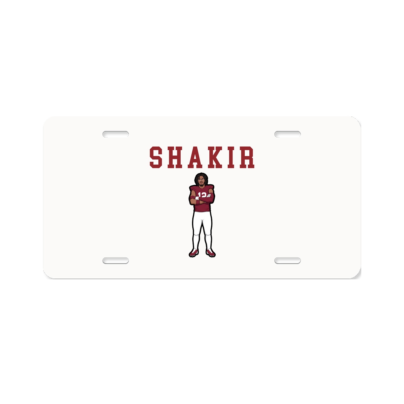 License Plate — Shirsey in Classic