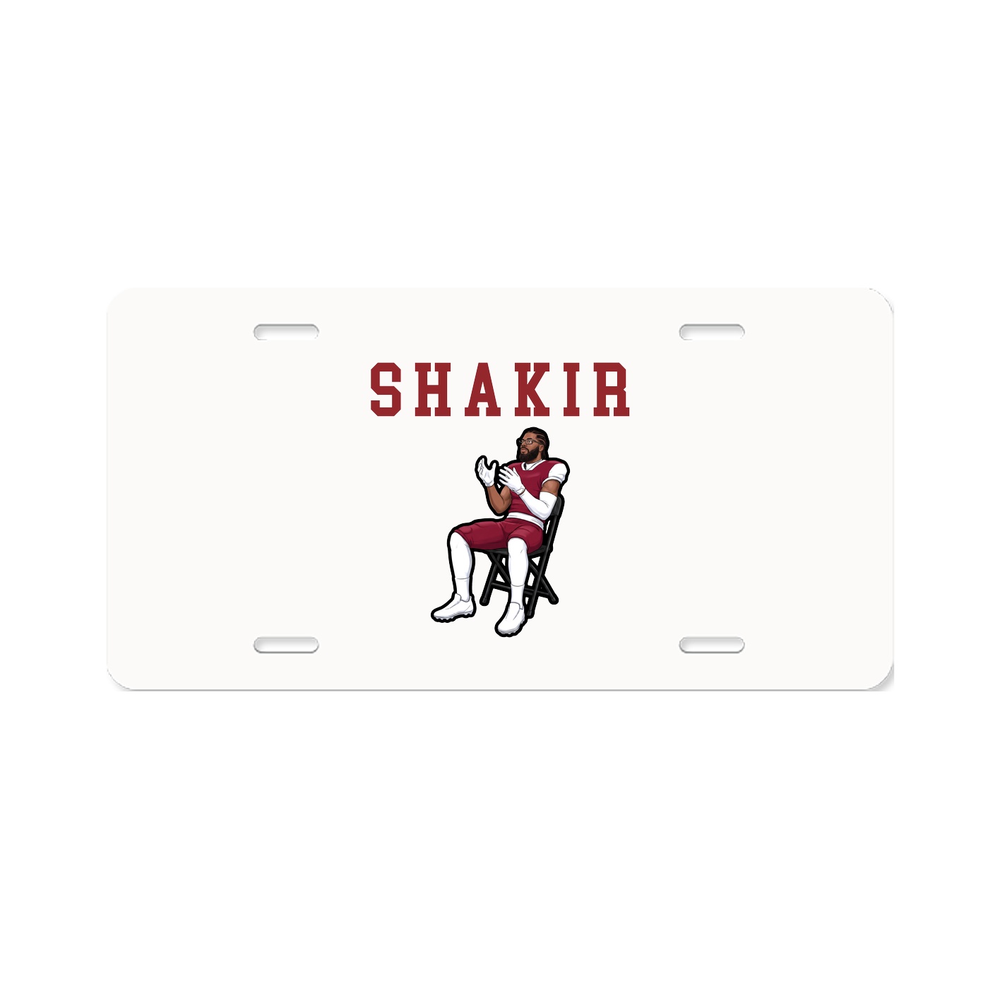 License Plate — Shirsey in Classic