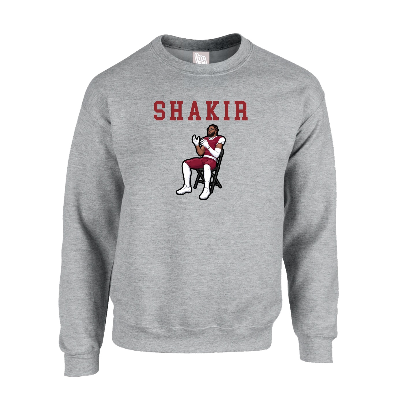Fleece Crew — Shirsey in Grey
