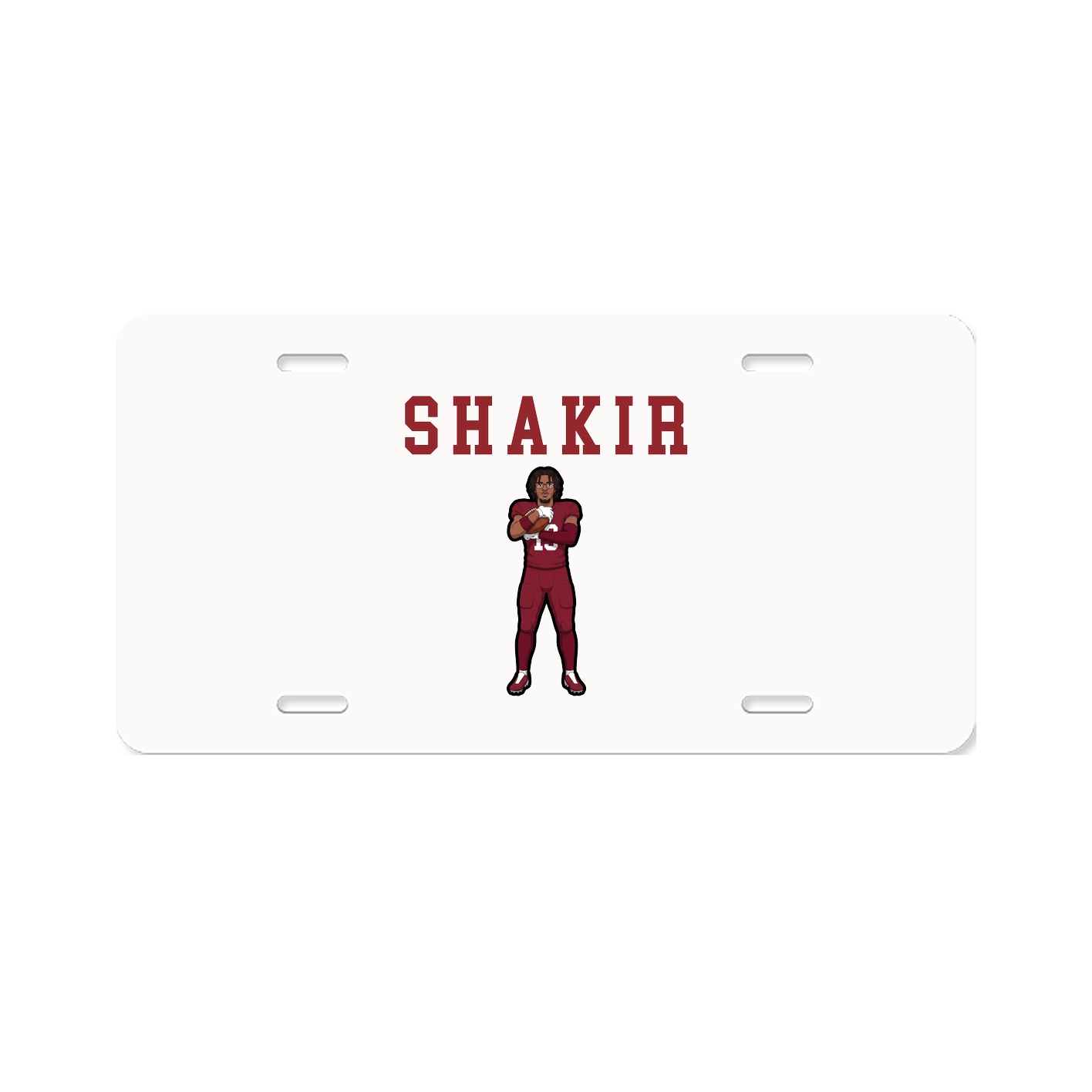 License Plate — Shirsey in Classic
