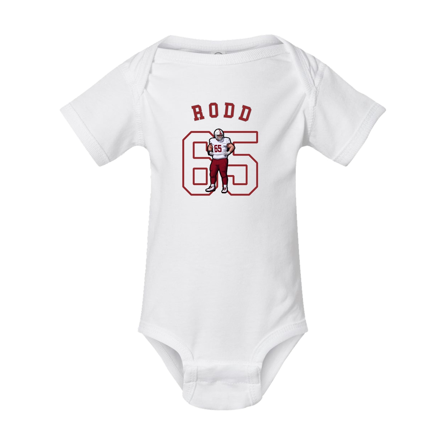 Baby Onesie — Shirsey Arch in White