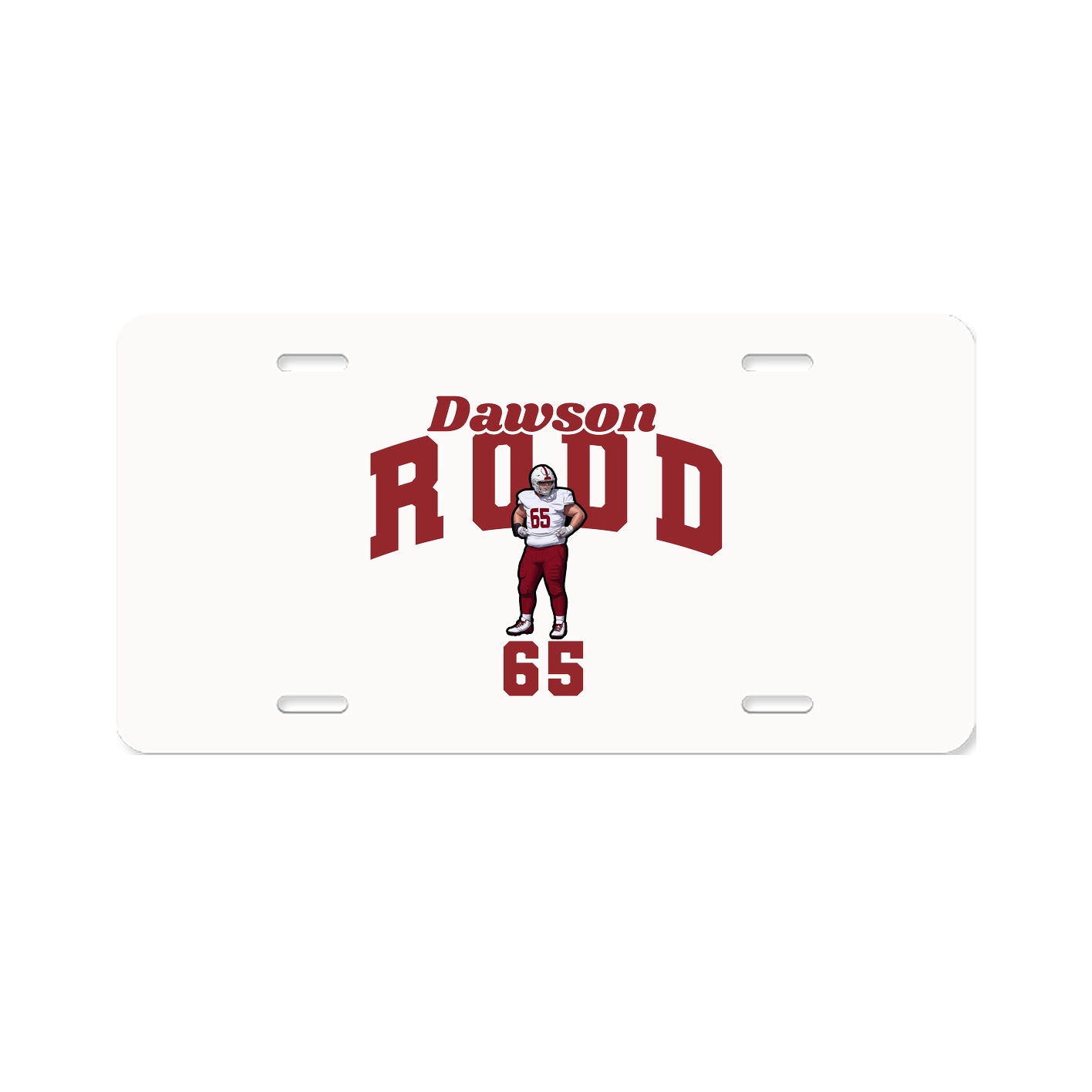 License Plate — Signature Arch in Classic