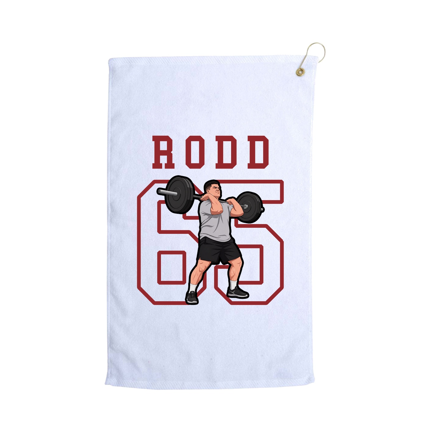 Golf Towel — Shirsey in White