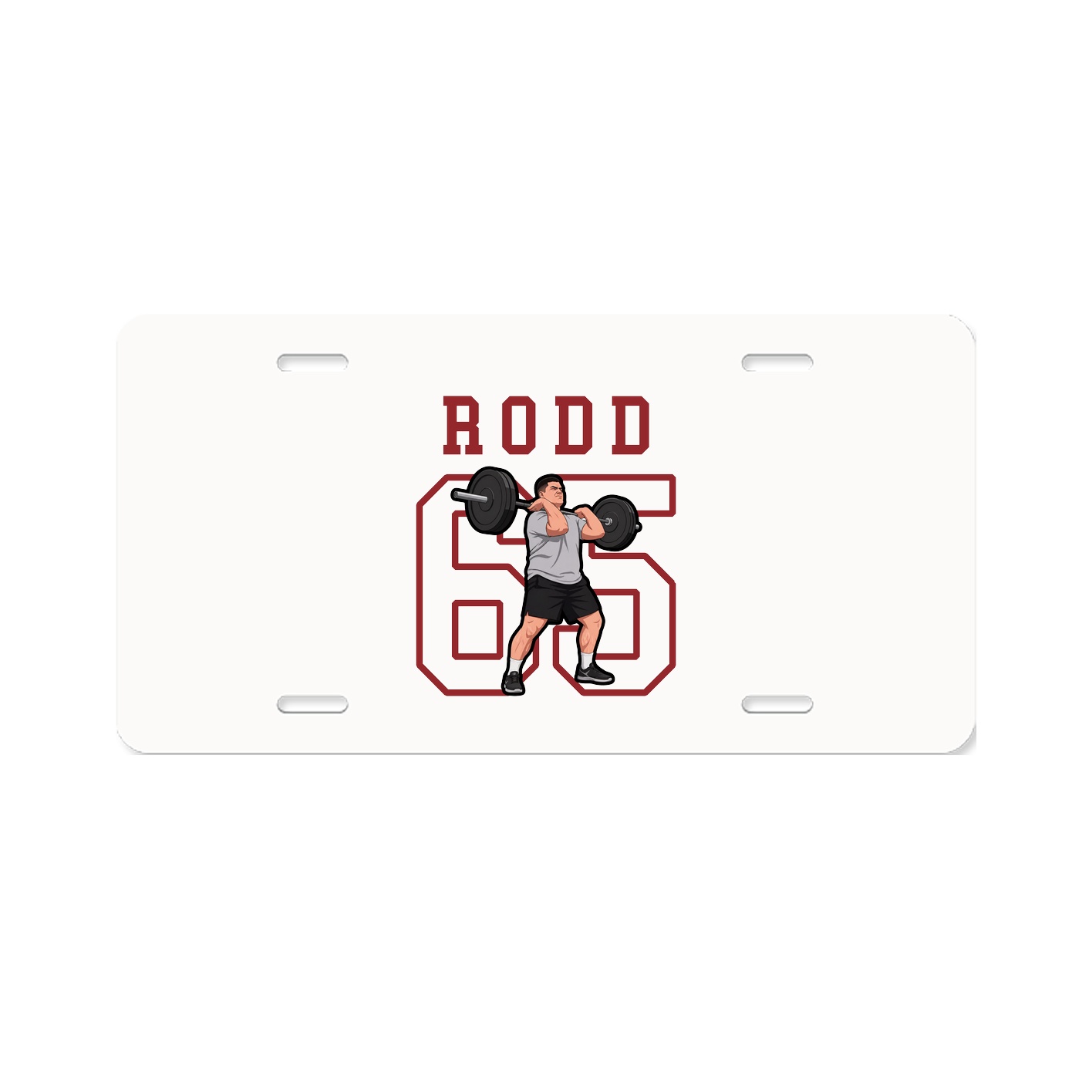 License Plate — Shirsey in Classic