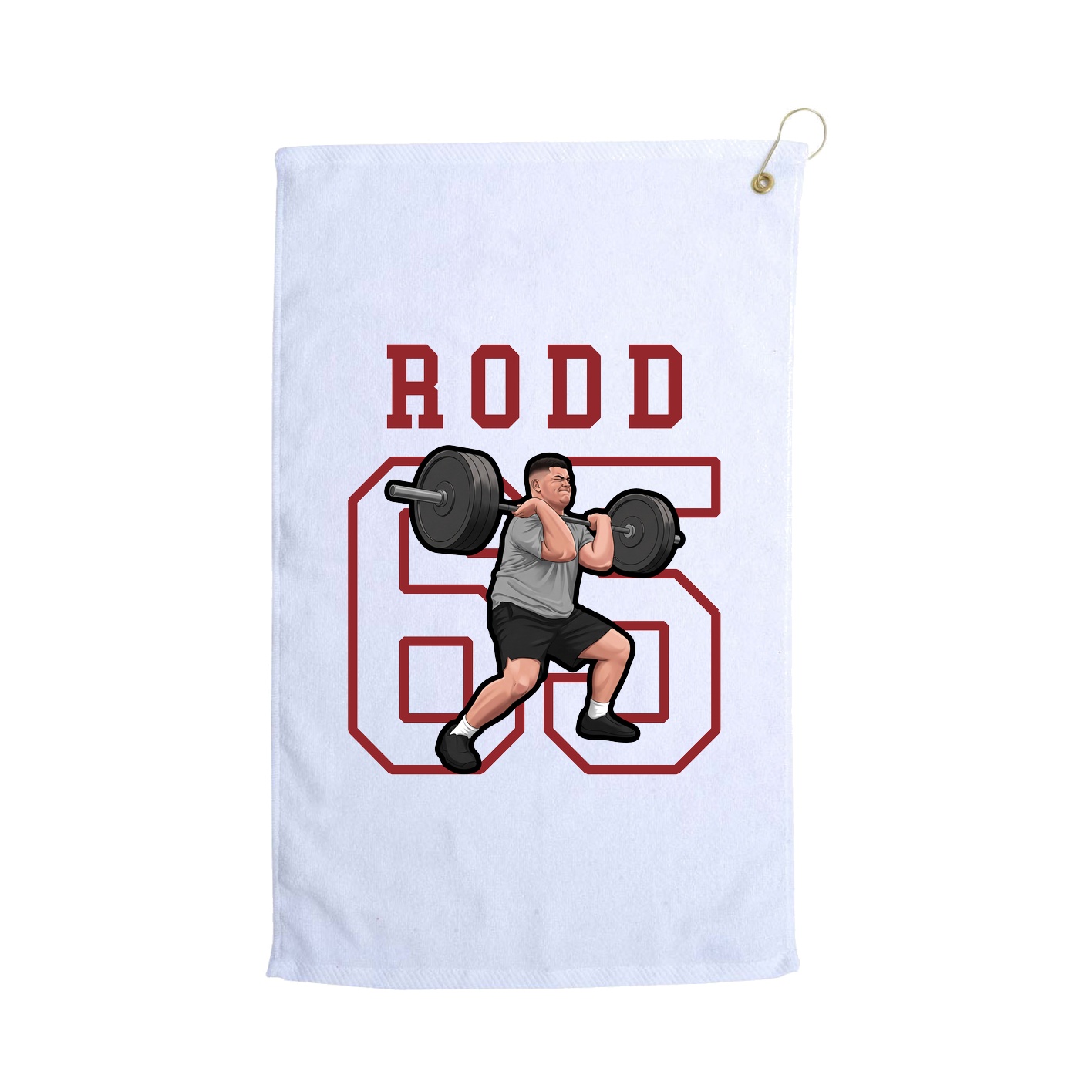 Golf Towel — Shirsey in White