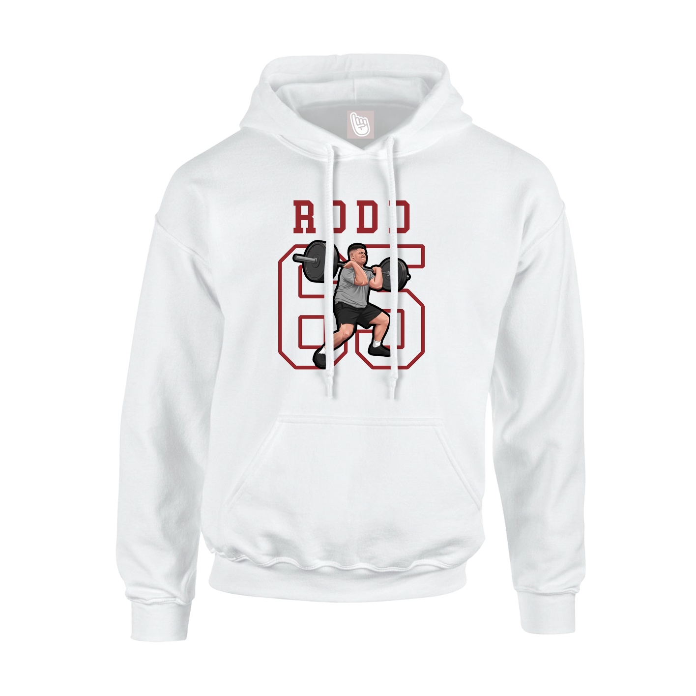 Youth Hoodie — Shirsey in White