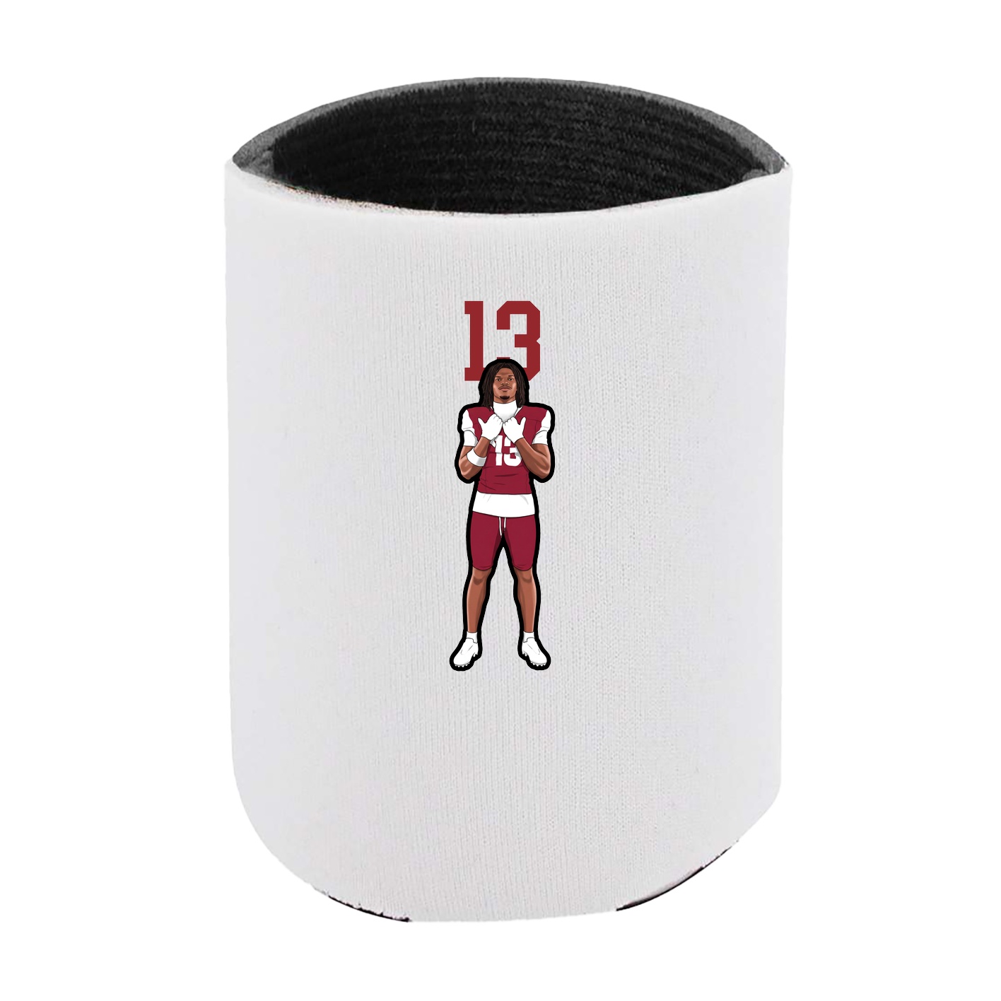 Can Holder — Number Top in White