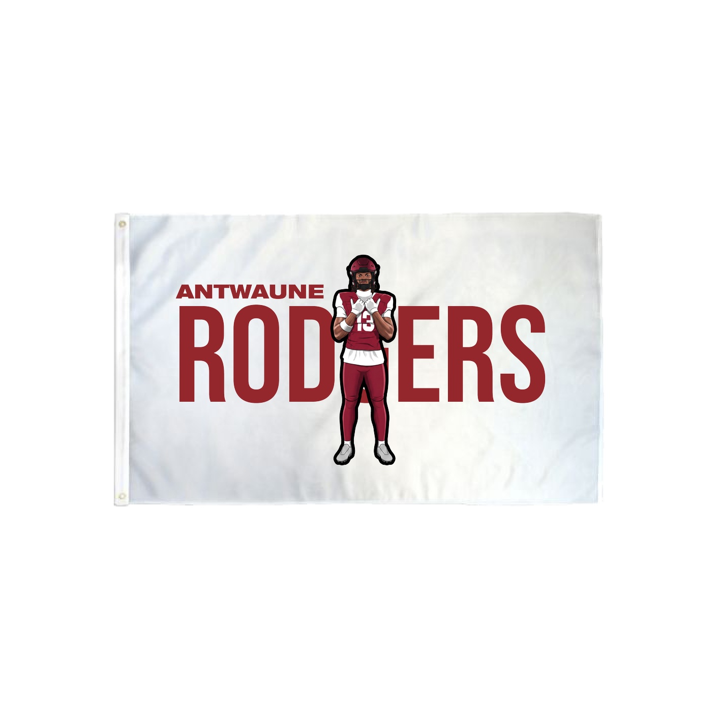 3x5 Flag — Player Name in Classic