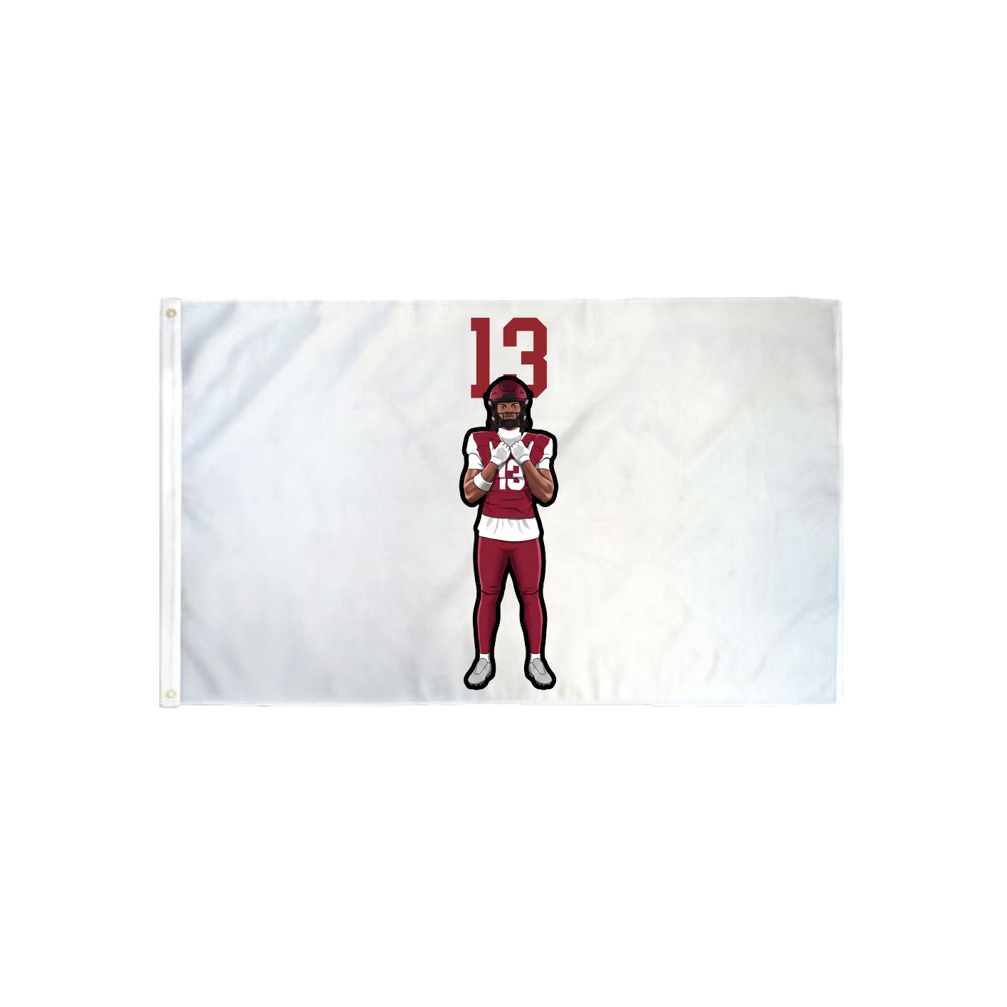 3x5 Flag — Number Top in Classic