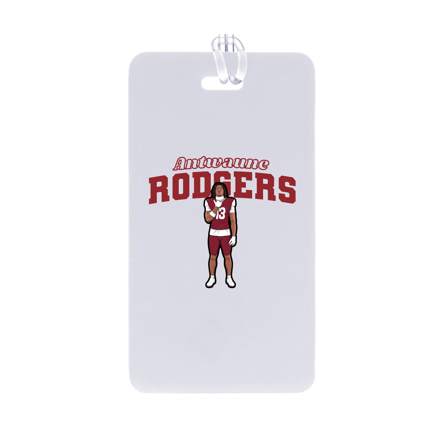 Bag Tag — Name Arch in Classic