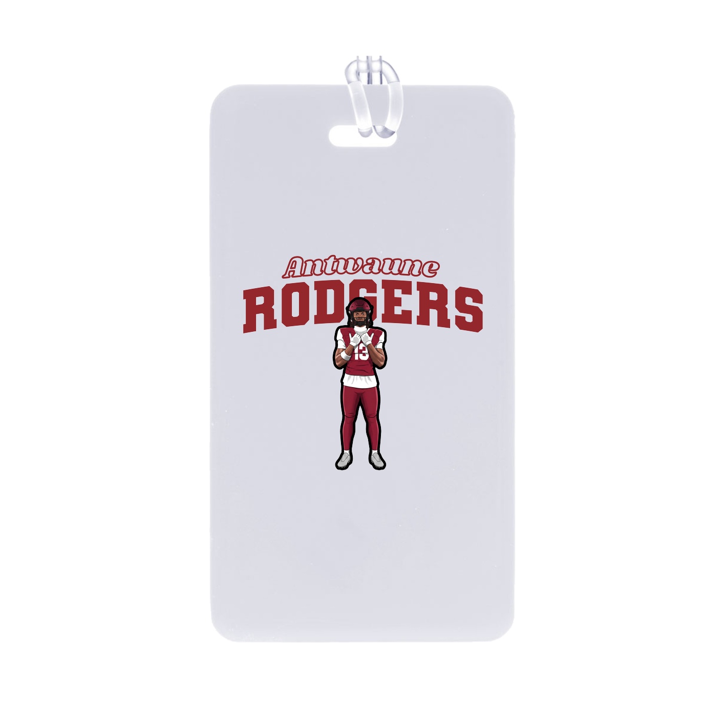 Bag Tag — Name Arch in Classic